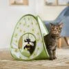 Frisco Spring Daisy Pop-Up Tent Cat Toy With Catnip -Frisco 541574 MAIN. AC SS1800 V1671814454