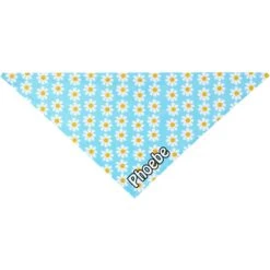 Frisco Personalized Blue Daisy Bandana -Frisco 555206 PT3. AC SS1800 V1669839917