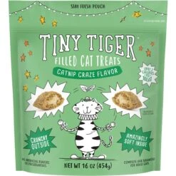 Tiny Tiger Catnip Craze Flavor Filled Cat Treats + 4 Items -Frisco 631022 PT3. AC SS1800 V1662734806