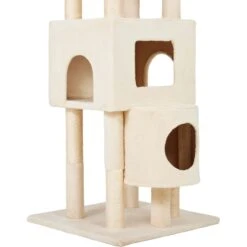 Frisco 71-in Faux Fur Cat Tree & Condo & Frisco Deshedding Dog & Cat Brush -Frisco 660294 PT4. AC SS1800 V1666838662