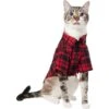 Frisco Red Tartan Plaid Dog & Cat Flannel Shirt