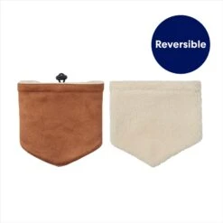 Frisco Reversible Cozy Knit Faux Fur Dog & Cat Pullover Bandana -Frisco 733918 PT3. AC SS1800 V1692377819