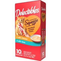 Hartz Delectables Squeeze Up Variety Pack Lickable Cat Treats & Frisco Colorful Springs Cat Toy -Frisco 737446 PT1. AC SS1800 V1670879749