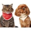 Frisco Reversible Candy Cane Cozy Knit Faux Fur Dog & Cat Pullover Bandana, 1 Count -Frisco 745294 MAIN. AC SS1800 V1694813782