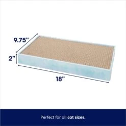 Frisco Double-Wide Cat Scratcher Toy Refill With Catnip, 2 Count & Frisco Double-Wide Cat Scratcher Toy With Catnip -Frisco 933566 PT6. AC SS1800 V1692303790