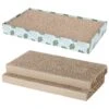 Frisco Double-Wide Cat Scratcher Toy With Catnip & Frisco Double-Wide Cat Scratcher Toy Refill With Catnip, 2 Count -Frisco 962110 MAIN. AC SS1800 V1694782926