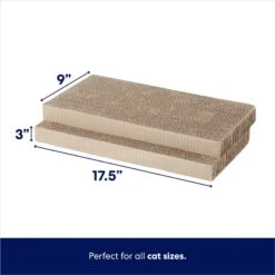 Frisco Double-Wide Cat Scratcher Toy With Catnip & Frisco Double-Wide Cat Scratcher Toy Refill With Catnip, 2 Count 17 Frisco Double-Wide Cat Scratcher Toy With Catnip & Frisco Double-Wide Cat Scratcher Toy Refill With Catnip, 2 Count -Frisco 962110 PT6. AC SS1800 V1694782923